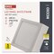 LED prisadené svietidlo, štvorec, biele, 7,6W, CCT