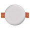 LED panel 75mm, kruhový vstavaný biely, 6W neut. biela, IP65