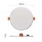 LED panel 155mm, kruhový vstavaný biely, 13,5W neutr. b., IP65