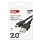 USB kábel 2.0 A/M - mini B/M 2m čierny
