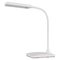 LED stolná lampa Eddy, biela