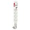 Predlžovací kábel 7 m / 5 zásuviek / biely / PVC / 1 mm2