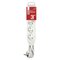 Predlžovací kábel 3 m / 4 zásuvky / biely / PVC / 1,5 mm2