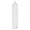 Predlžovací kábel 5 m / 4 zásuvky / s vypínačom / biely / PVC / 1,5 mm2