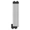 GoSmart LED stojaca lampa, čierna, 175 cm, teplá biela / RGBIC WiFi