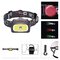 CREE LED + COB LED čelovka P3531, 330 lm, 65m, 3× AAA
