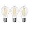 LED žiarovka Filament A60 A CLASS/ E27 / 5 W (75 W) / 1 060 lm / teplá biela