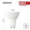 LED žiarovka Classic MR16 / GU10 / 7 W  (60 W) / 806 lm / Studená biela