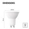 LED žiarovka Classic MR16 / GU10 / 7 W  (60 W) / 806 lm / Teplá biela