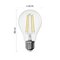LED žiarovka Filament A60/ E27 / 7,5 W (75 W) / 1 055 lm / teplá biela / stmievateľné