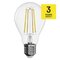 LED žiarovka Filament A60/ E27 / 7,5 W (75 W) / 1 055 lm / teplá biela / stmievateľné