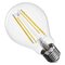 LED žiarovka Filament A60/ E27 / 7,5 W (75 W) / 1 055 lm / teplá biela / stmievateľné