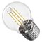 LED žiarovka Filament Mini Globe / E27 / 3,4 W (40 W) / 470 lm / Neutrálna biela