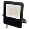 LED reflektor VISIO čierny, 50 W neutrálna biela