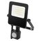 LED reflektor VISIO s pohybovým čidlom, 20 W, neutrálna biela, čierný