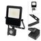 LED reflektor VISIO s pohybovým čidlom, 30 W, neutrálna biela, čierný