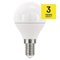 LED žiarovka Classic Mini Globe 5W E14 studená biela