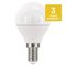 LED žiarovka True Light 4,2W E14 teplá biela