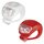Přední + zadní světla LED. pro kolo P3921 na 2×CR2032,10 lm