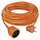 Prodlužovací kabel 30 m / 1 zásuvka / oranžová / PVC / 250 V / 1,5 mm2