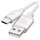 Kabel USB 2.0 A/M - C/M 1m bílý