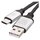 Kabel USB 2.0 A/M - C/M 1m černý