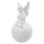 Keramický anjel LED, 29 cm, 2x AA, vnútorný, teplá biela