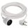 Prodlužovací kabel 10 m / 1 zásuvka / bílá / PVC / 1 mm2