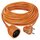 Prodlužovací kabel 20 m / 1 zásuvka / oranžová / PVC / 250 V / 1,5 mm2