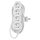 Prodlužovací kabel 5 m / 4 zásuvky / bílý / PVC / 1 mm2