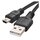 Kabel USB 2.0 A/M - mini B/M 2m černý