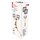 LED reflektor HOBBY SLIM, 2×30W + stativ
