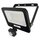 LED reflektor GLARO s pohybovým čidlom, 30 W, čierny, IP54, 3000 lm, neutrálna biela