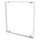 Rám pro LED panel 60×60 cm, bez šroubů