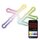 GoSmart LED svietidlo Lines white, 9 dielov, 34 W, RGBIC stmievateľné, WiFi