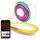 GoSmart Flexibilný LED pásik NEON biely, 3 m, 24 W, RGBIC stmievateľný, WiFi