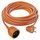 Prodlužovací kabel 20 m / 1 zásuvka / oranžová / PVC / 250 V / 1,5 mm2