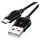 Kabel USB 2.0 A/M - micro B/M 1m černý, Quick Charge