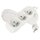 Prodlužovací kabel 10 m / 3 zásuvky / bílý / PVC / 1 mm2
