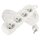 Prodlužovací kabel 10 m / 4 zásuvky / bílý / PVC / 1 mm2