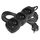 Prodlužovací kabel 5 m / 3 zásuvky / černý / PVC / 1 mm2