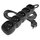 Prodlužovací kabel 3 m / 5 zásuvek / černý / PVC / 1 mm2