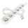 Prodlužovací kabel 2 m / 6 zásuvek / bílý / PVC / 1 mm2