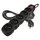 Prodlužovací kabel 3 m / 5 zásuvek / s vypínačem / černý / PVC / 1 mm2