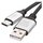 Kabel USB 2.0 A/M - C/M 1m černý