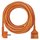 Prodlužovací kabel 25 m / 1 zásuvka / oranžová / PVC / 250 V / 1,5 mm2