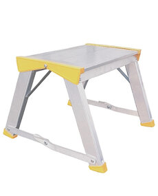 Obojstranné schodíky hliníkové 951 so zámkom podľa EN14183 HOBBY