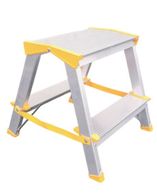 Schodíky obojstranné hliníkové 962 s integrovaným pántom HOBBY*