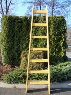 2809 Drevený rebrík dvojdielny /ŠTAFLE/ HOBBY