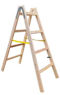 2904 Drevený rebrík dvojdielny /ŠTAFLE /PREMIUM/ PROFI
